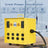 30-Amp Portable Power Center, Split 240VAC Input into 2 Separate 120VAC Output, A&B Zone Independent Control with 2 Mini Voltmeter and Ammeter