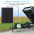 Solar Battery Charger Maintainer, Zuomeng 20W Solar Panel Kit for Dump Trailer Built-in Maintenance Pulse & Intelligent MPPT Charge Controller