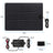 Solar Battery Charger Maintainer, Zuomeng 20W Solar Panel Kit for Dump Trailer Built-in Maintenance Pulse & Intelligent MPPT Charge Controller