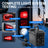 Trailer Light & Electric Brake Tester with 12V 10Ah Battery, Tests 7-Spade, 6-Round and 45-Flat Pin Type Trailer Harnesses, Bluetooth App Connection Remote Operation, IP68 Waterproof Case