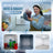 Walk-in Cooler Controller for Window AC Unit, Adjustable 33°F–65°F Temperature Control for Meat, Produce, Flowers and Beverages Storage