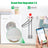 WiFi Smart Water Shutoff Valve with Leak Sensor, 3/4" Brass Valve & Extra Hose, Effortless Remote Control and Real-Time Water Leak Alerts via App, White