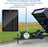 Solar Battery Charger Maintainer, Zuomeng 15W Solar Panel Kit for Dump Trailer Built-in Maintenance Pulse & Intelligent MPPT Charge Controller, Waterproof, Suitable for 12V Lead-Acid Battery