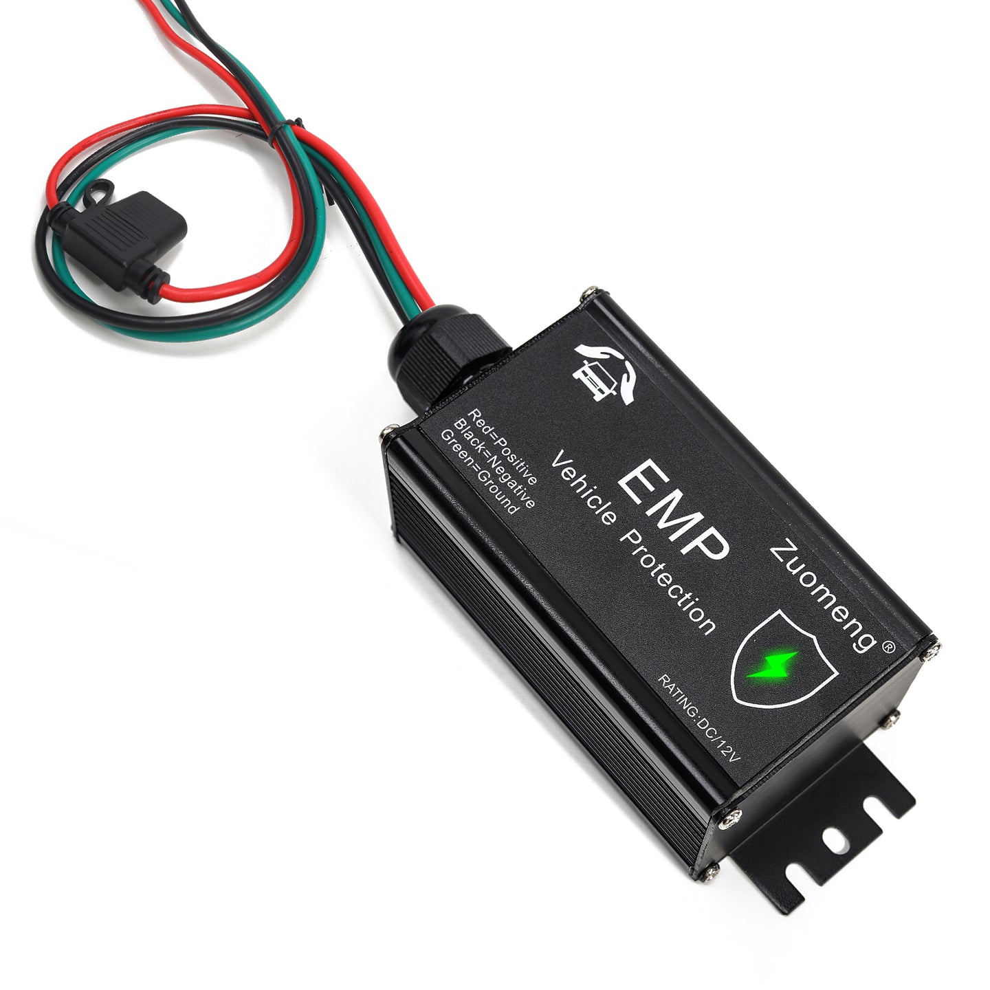 Vehicle EMP Protection, 12 Volt DC for Cars and Trucks, Lightning, Solar Flare & Surge Protection, 225,000 A